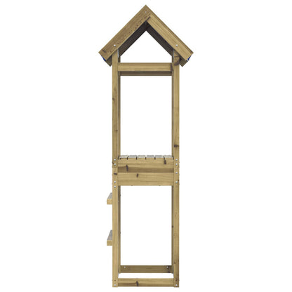 Play Tower Brown 52.5 x 46.5 x 195 cm Solid Impregnated Wood
