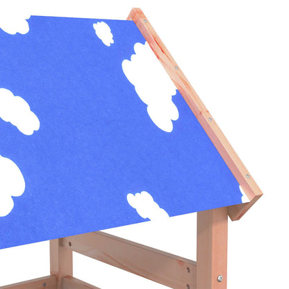 Play Tower Brown 52.5 x 110.5 x 215 cm Solid Douglas Wood