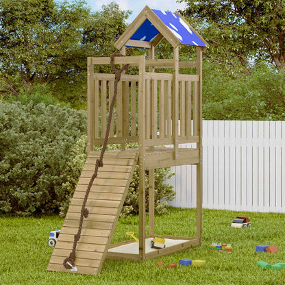 Play Tower Brown 52.5 x 110.5 x 215 cm Solid Impregnated Wood