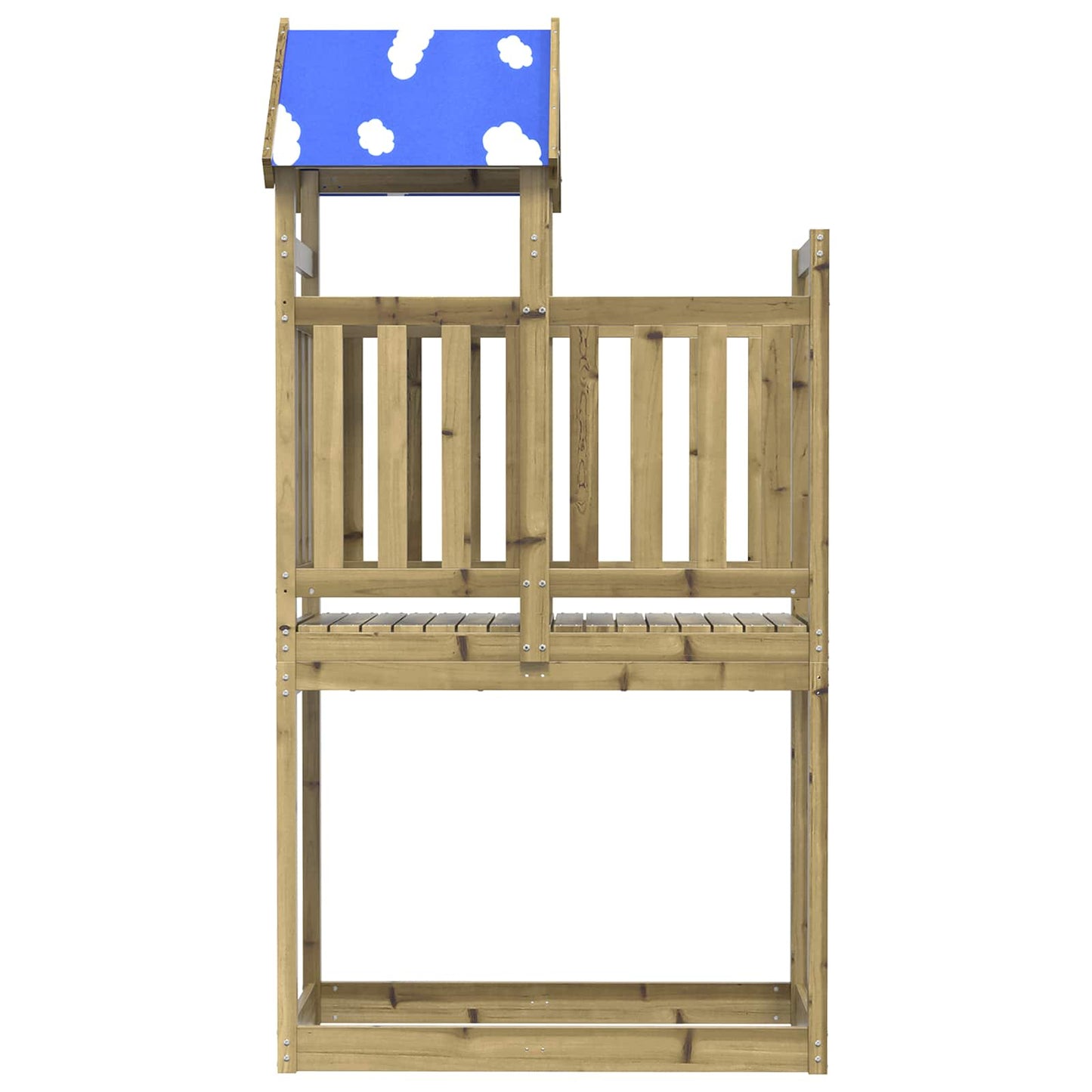 Play Tower Brown 52.5 x 110.5 x 215 cm Solid Impregnated Wood