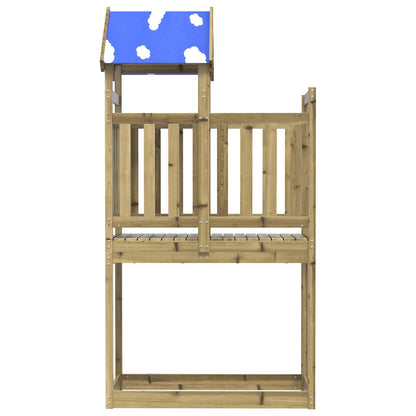 Play Tower Brown 52.5 x 110.5 x 215 cm Solid Impregnated Wood