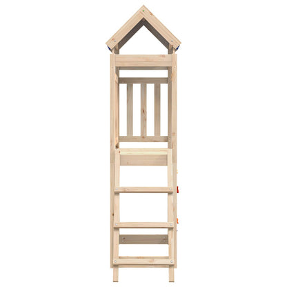 Play Tower Brown 110.5 x 52.5 x 215cm Solid Pine Wood