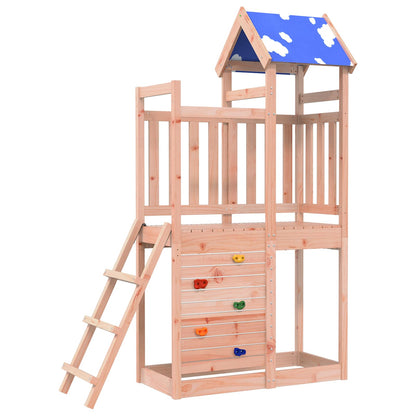 Play Tower Brown 110.5 x 52.5 x 215cm Solid Douglas Wood