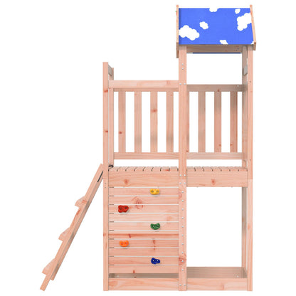 Play Tower Brown 110.5 x 52.5 x 215cm Solid Douglas Wood