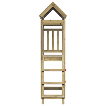 Play Tower Brown 110.5 x 52.5 x 215cm Solid Impregnated Wood