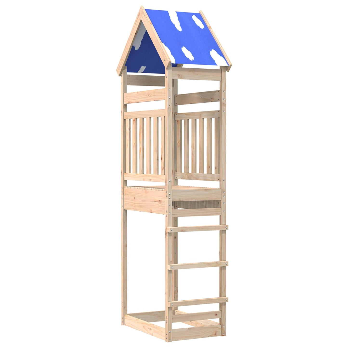 Play Tower Brown 52.5 x 85 x 265 cm Solid Pine Wood