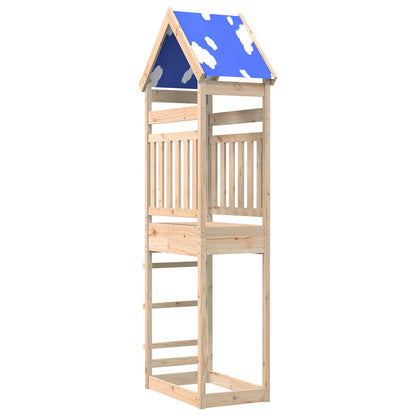 Play Tower Brown 52.5 x 85 x 265 cm Solid Pine Wood