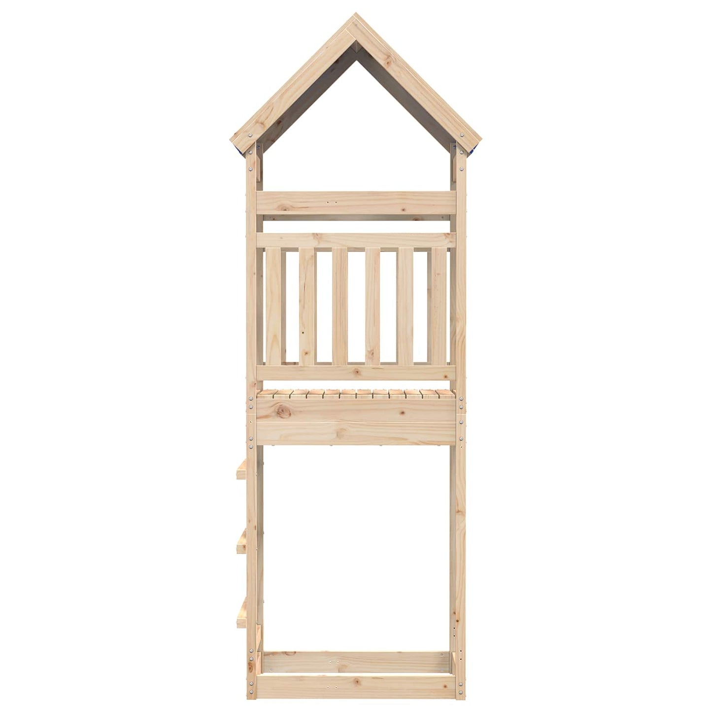 Play Tower Brown 52.5 x 85 x 265 cm Solid Pine Wood