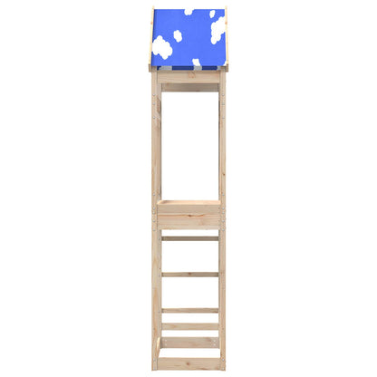 Play Tower Brown 52.5 x 85 x 265 cm Solid Pine Wood