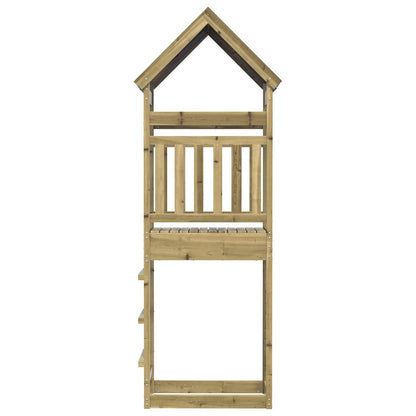 Play Tower Brown 52.5 x 85 x 265 cm Solid Impregnated Wood