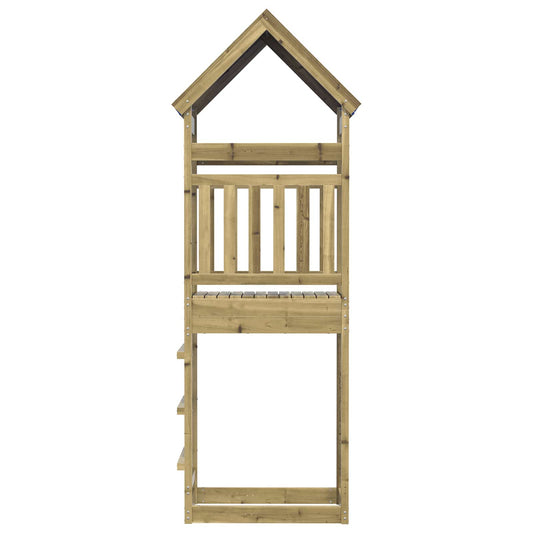 Play Tower Brown 52.5 x 85 x 265 cm Solid Impregnated Wood