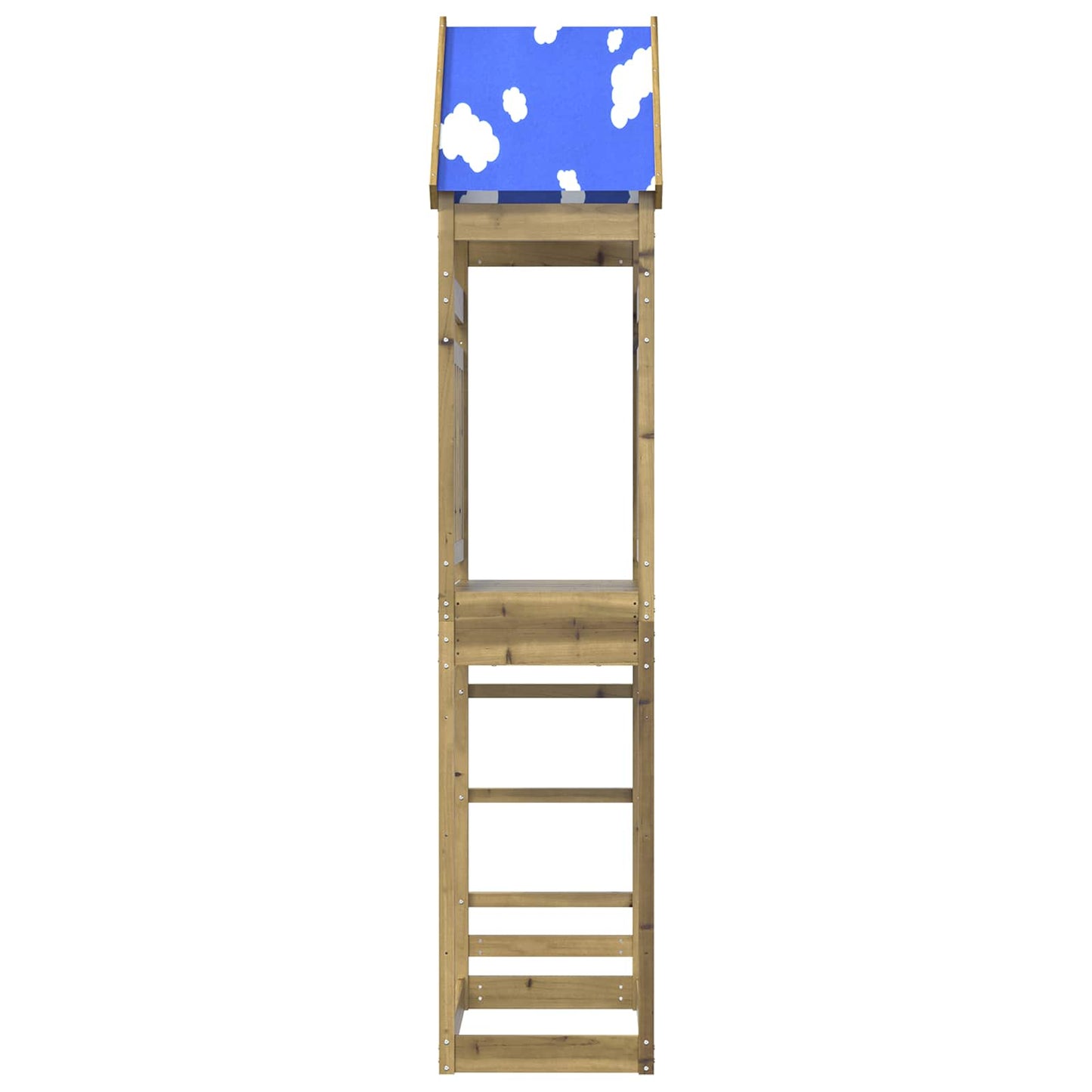 Play Tower Brown 52.5 x 85 x 265 cm Solid Impregnated Wood