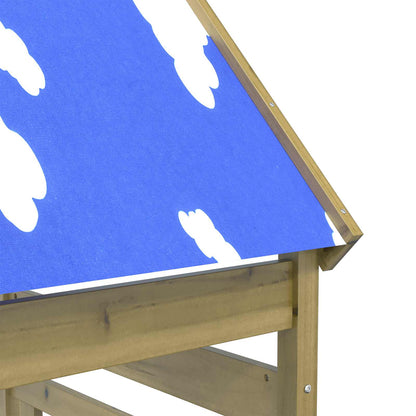 Play Tower Brown 52.5 x 85 x 265 cm Solid Impregnated Wood