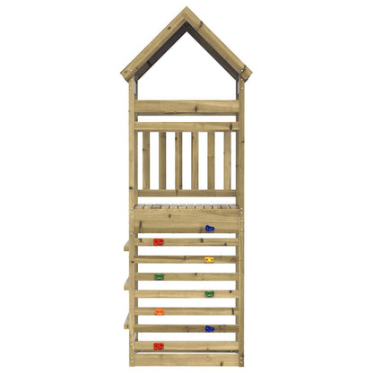 Play Tower Brown 52.5 x 85 x 265 cm Solid Impregnated Wood