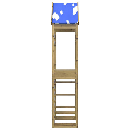 Play Tower Brown 52.5 x 85 x 265 cm Solid Impregnated Wood