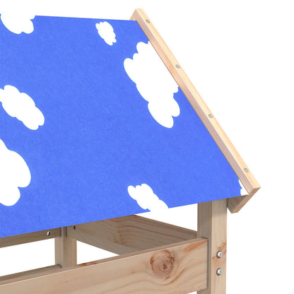 Play Tower Brown 52.5 x 85 x 239 cm Solid Pine Wood