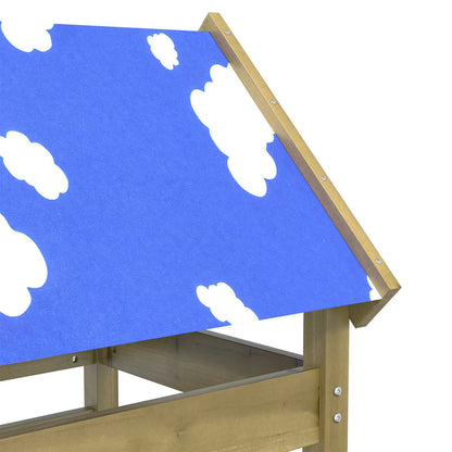 Play Tower Brown 52.5 x 85 x 239 cm Solid Impregnated Wood