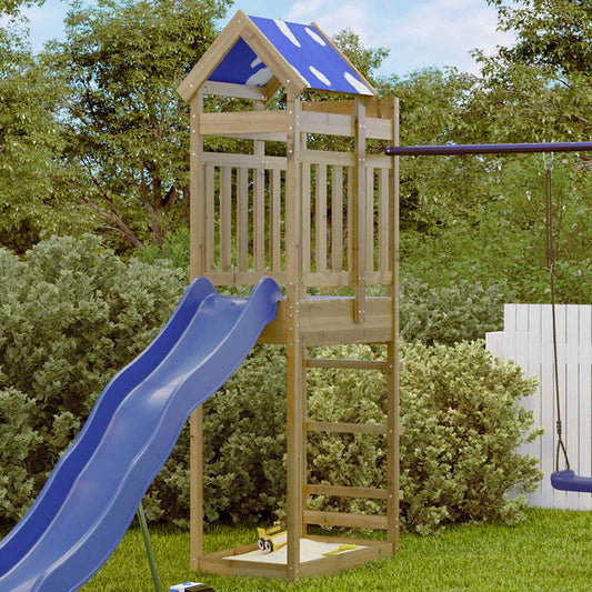 Play Tower Brown 52.5 x 85 x 239 cm Solid Impregnated Wood