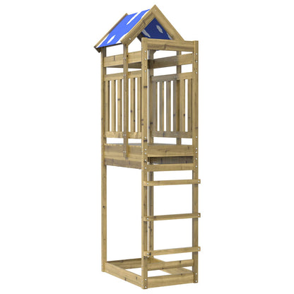 Play Tower Brown 52.5 x 85 x 239 cm Solid Impregnated Wood