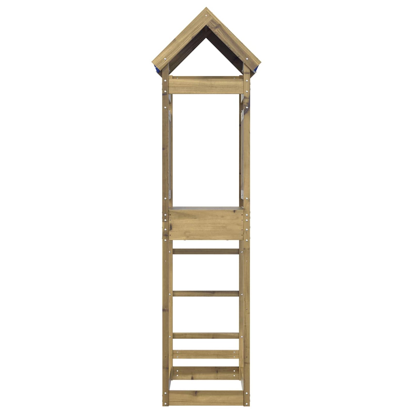 Play Tower Brown 52.5 x 85 x 239 cm Solid Impregnated Wood