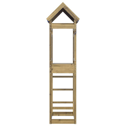Play Tower Brown 52.5 x 85 x 239 cm Solid Impregnated Wood