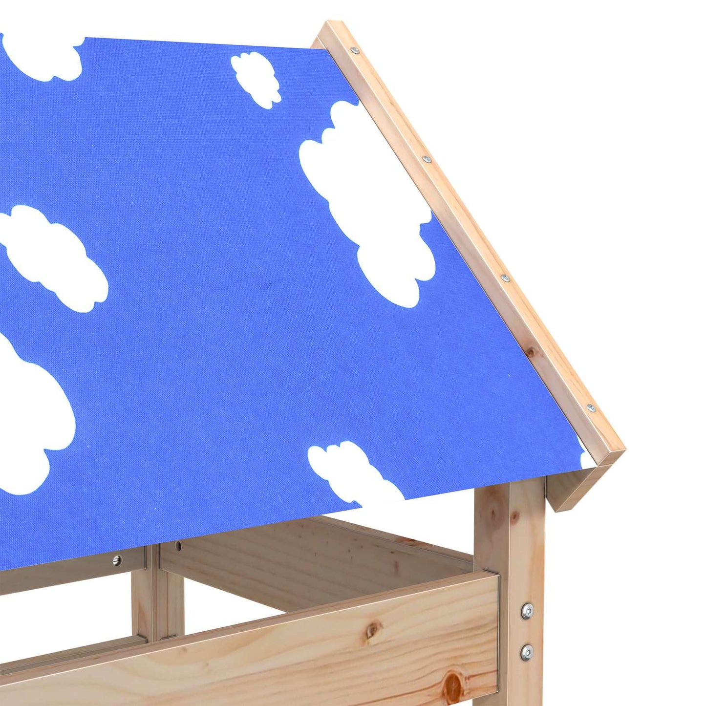 Play Tower Brown 85 x 52.5 x 239 cm Solid Pine Wood