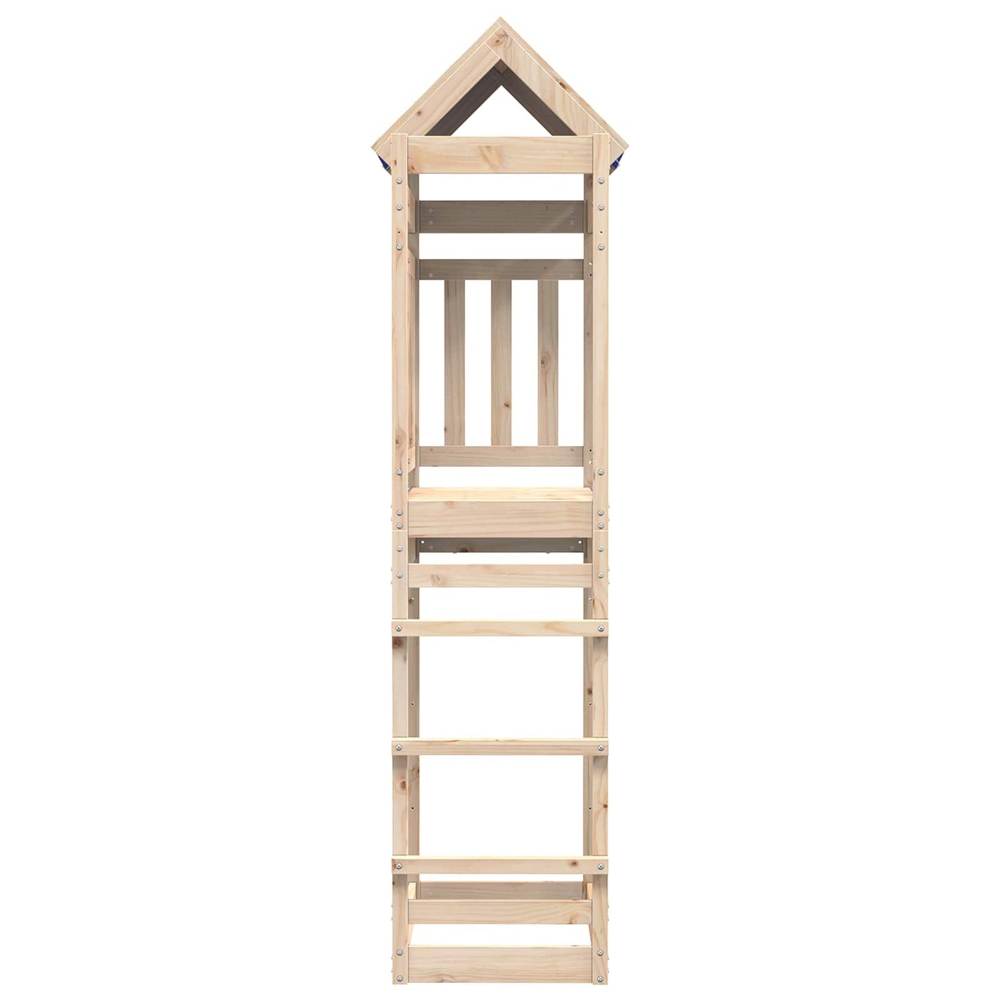 Play Tower Brown 85 x 52.5 x 239 cm Solid Pine Wood