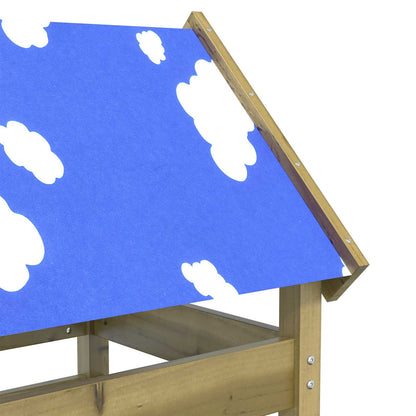 Play Tower Brown 85 x 52.5 x 239 cm Solid Impregnated Wood