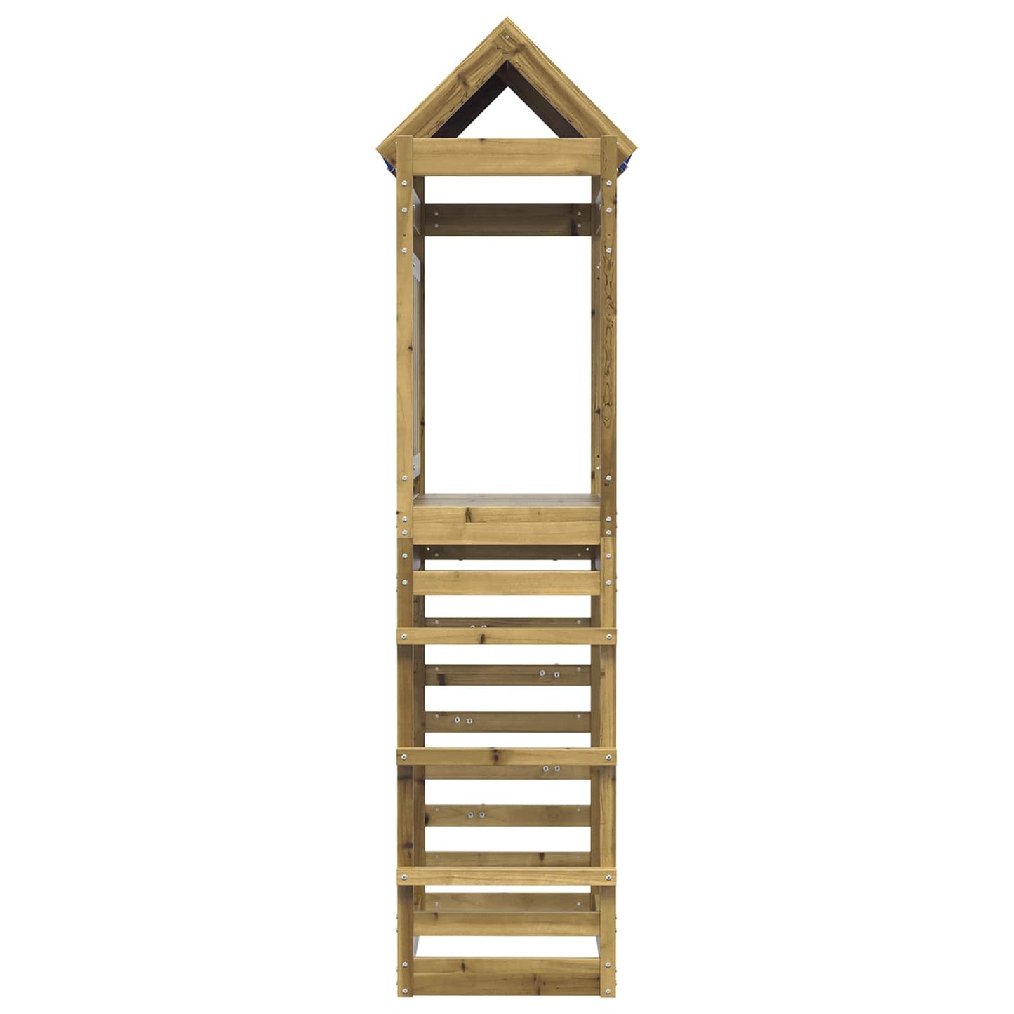 Play Tower Brown 85 x 52.5 x 239 cm Solid Impregnated Wood