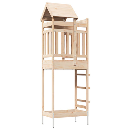 Play Tower Brown 52.5 x 85 x 238 cm Solid Pine Wood