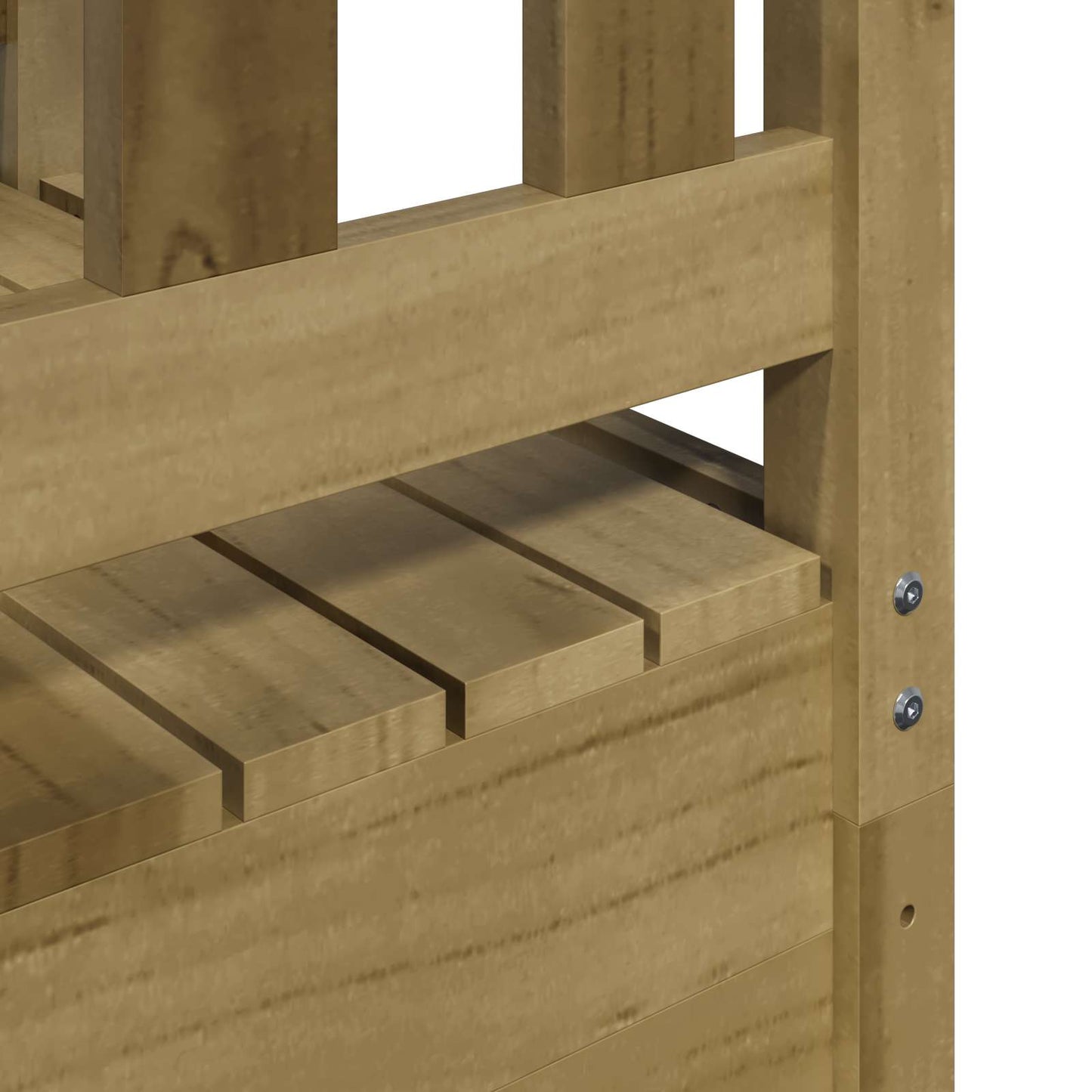Play Tower Brown 52.5 x 85 x 238 cm Solid Impregnated Wood