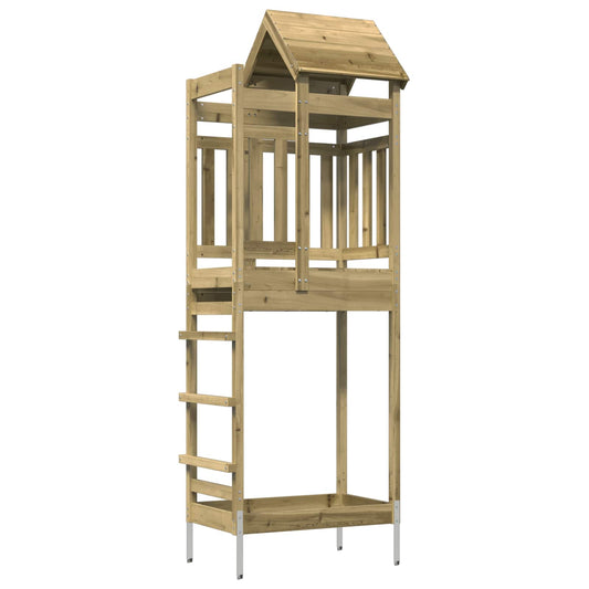 Play Tower Brown Solid Impregnated Wood