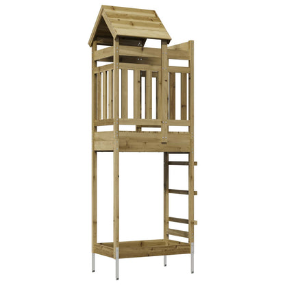 Play Tower Brown 52.5 x 85 x 238 cm Solid Impregnated Wood