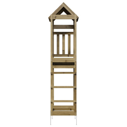 Play Tower Brown 52.5 x 85 x 238 cm Solid Impregnated Wood