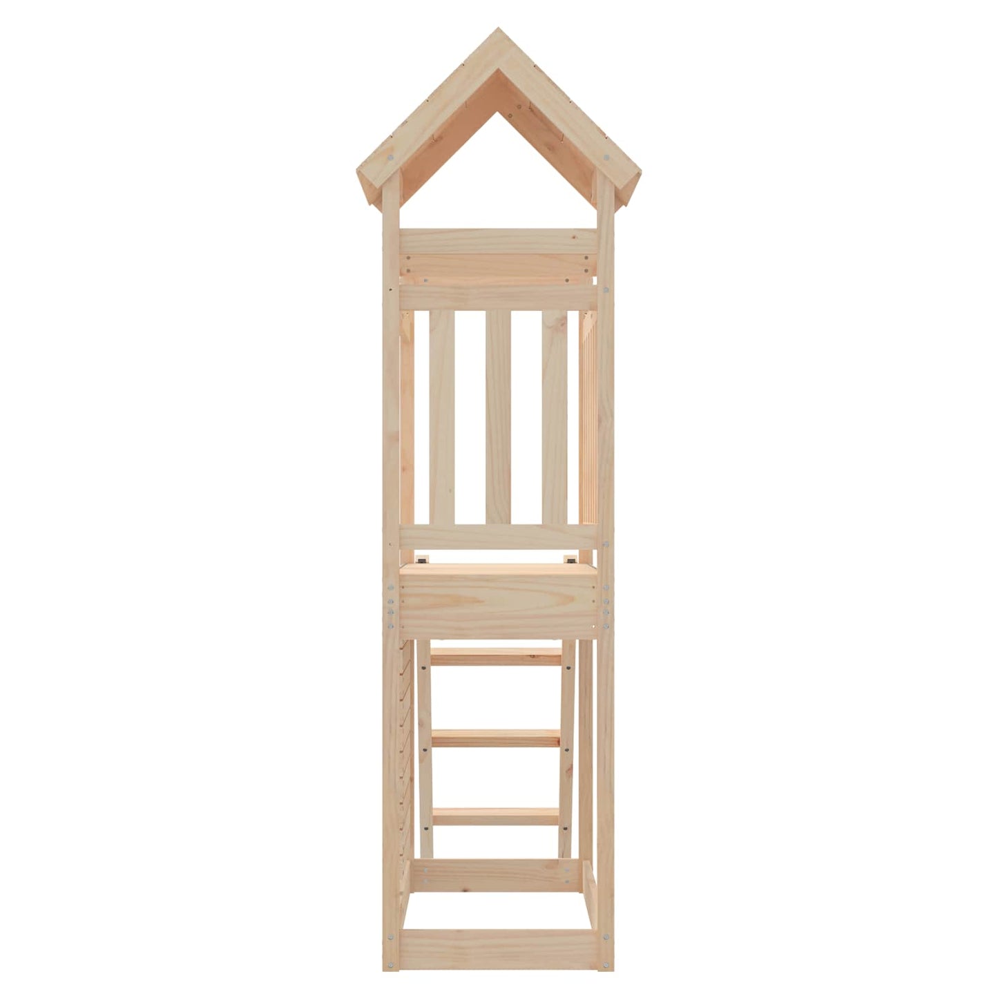 Play Tower Brown 110.5 x 52.5 x 214 cm Solid Pine Wood