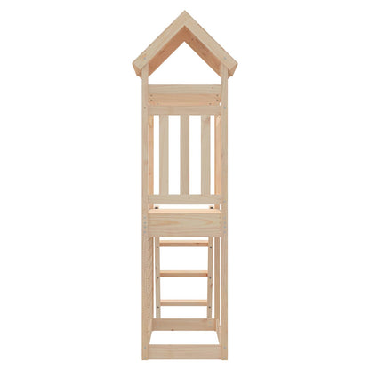 Play Tower Brown 110.5 x 52.5 x 214 cm Solid Pine Wood