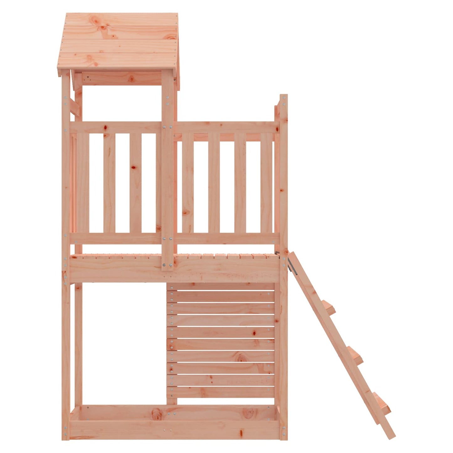 Play Tower Brown 110.5 x 52.5 x 214 cm Solid Douglas Wood
