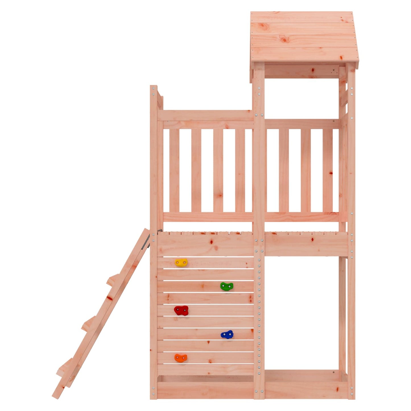 Play Tower Brown 110.5 x 52.5 x 214 cm Solid Douglas Wood