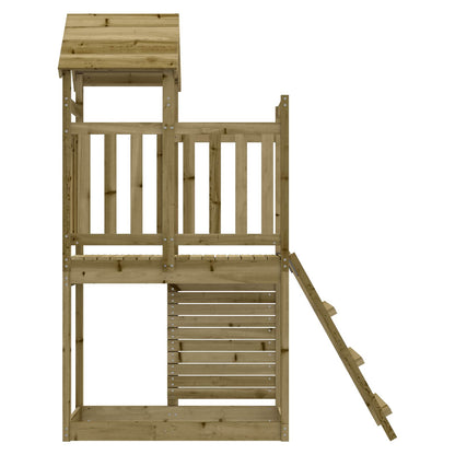 Play Tower Brown 110.5 x 52.5 x 214 cm Solid Impregnated Wood