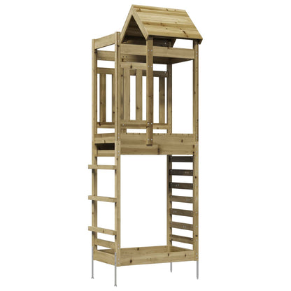 Play Tower Brown 52.5 x 85 x 238 cm Solid Impregnated Wood