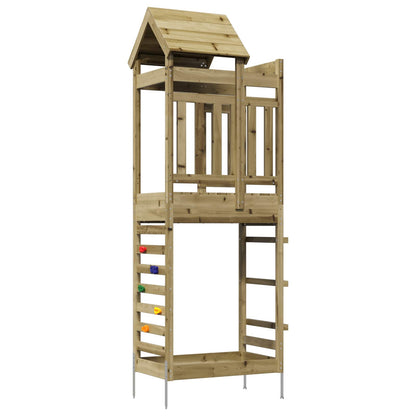 Play Tower Brown 52.5 x 85 x 238 cm Solid Impregnated Wood
