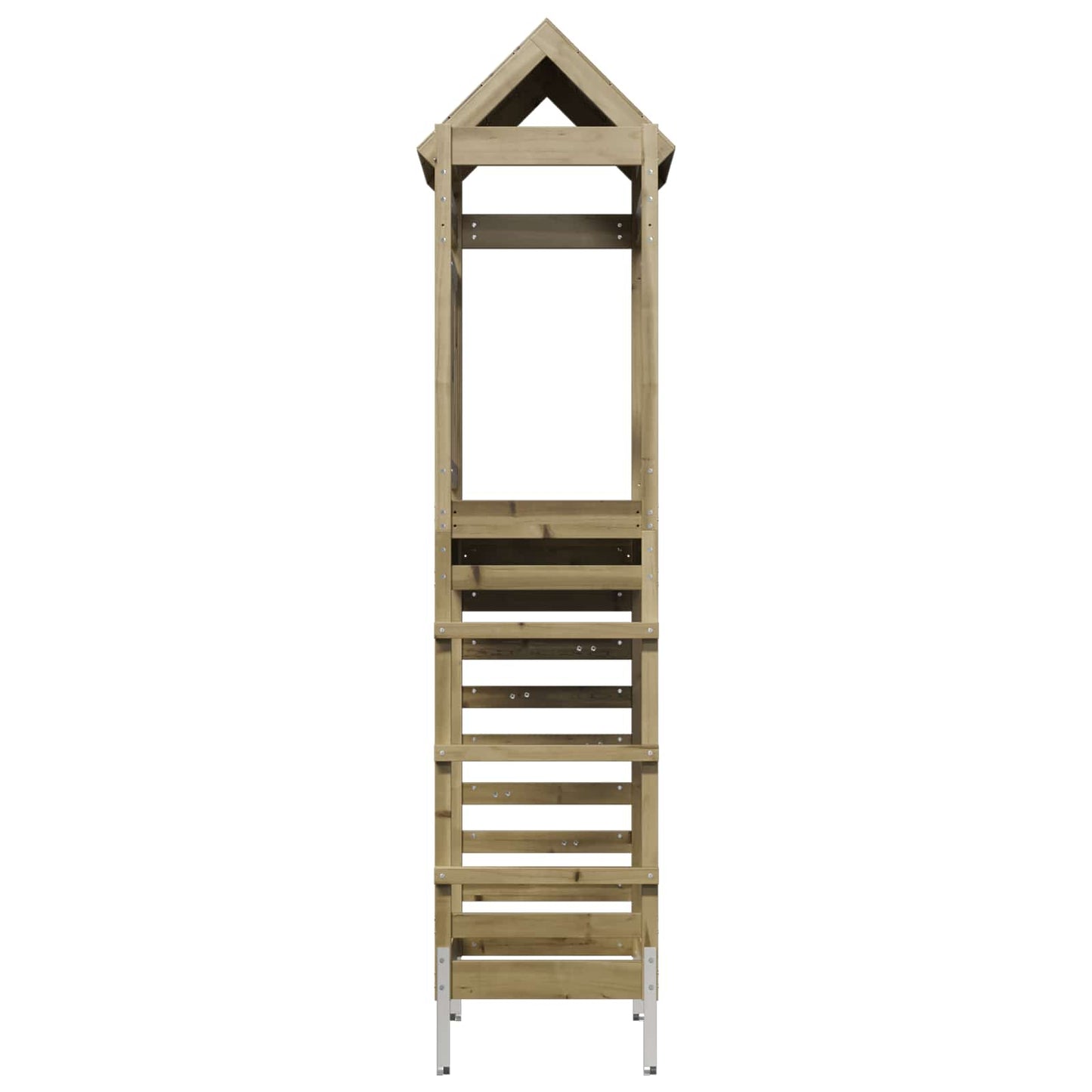 Play Tower Brown 52.5 x 85 x 238 cm Solid Impregnated Wood