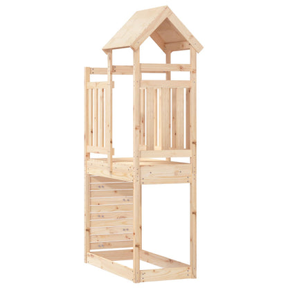 Play Tower Brown 53 x 110.5 x 214 cm Solid Pine Wood