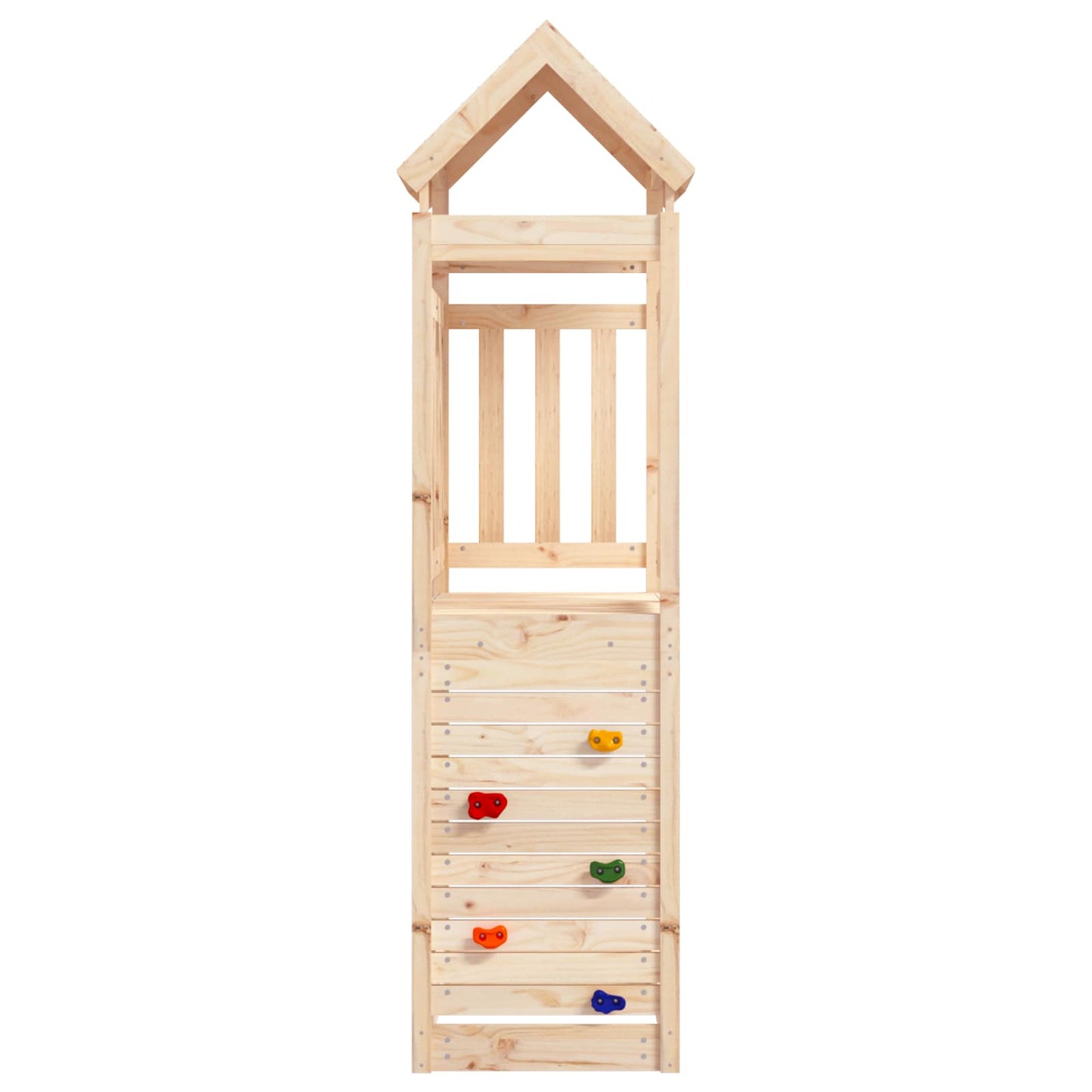 Play Tower Brown 53 x 110.5 x 214 cm Solid Pine Wood