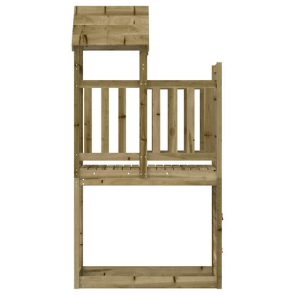 Play Tower Brown 53 x 110.5 x 214 cm Solid Impregnated Wood