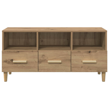 TV Cabinet Artisian Oak 102 x 36 x 50 cm Engineered Wood