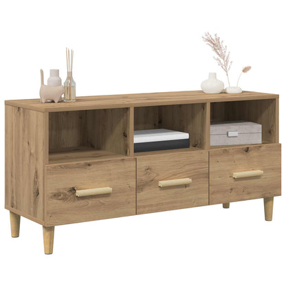 TV Cabinet Artisian Oak 102 x 36 x 50 cm Engineered Wood