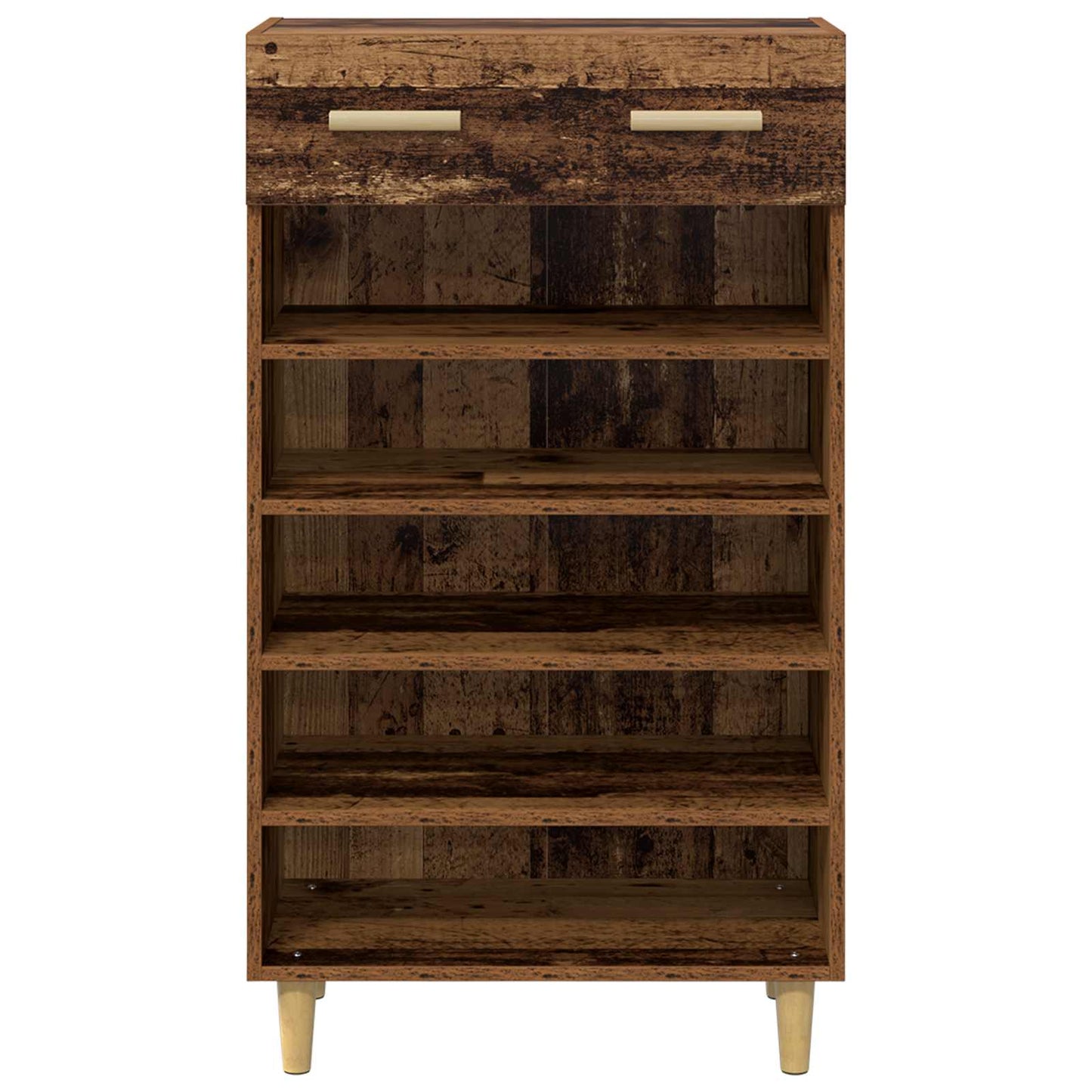 Shoe Cabinet Plain Old Wood 60 x 35 x 105 cm Engineered Wood