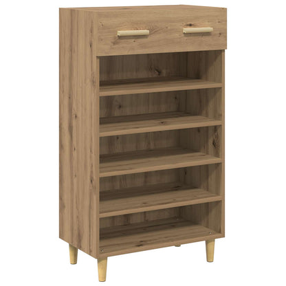 Shoe Cabinet Artisian Oak 60 x 35 x 105 cm Engineered Wood