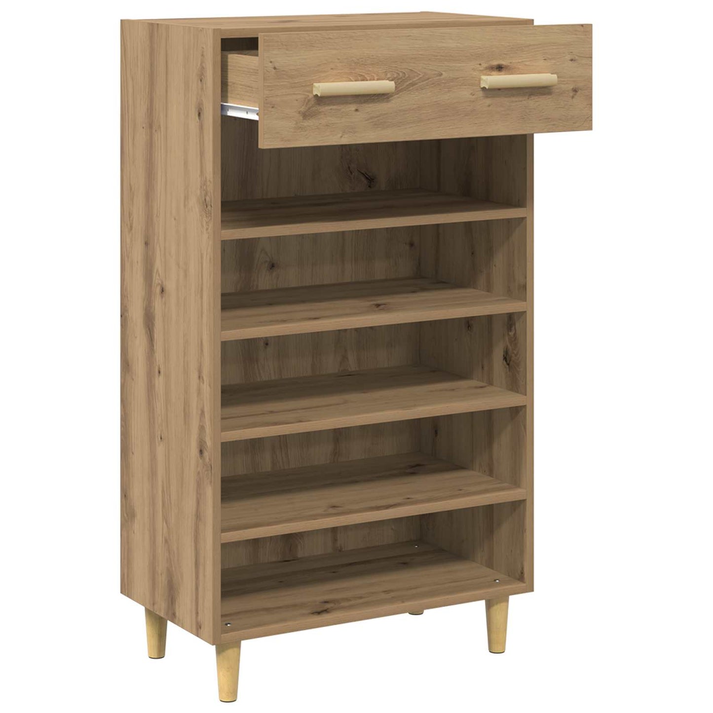 Shoe Cabinet Artisian Oak 60 x 35 x 105 cm Engineered Wood